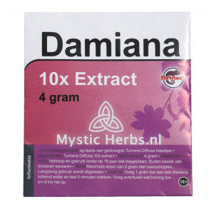 Extract de Damiana 10X - 4 grame Extract de Damiana 10X - 4 grame
